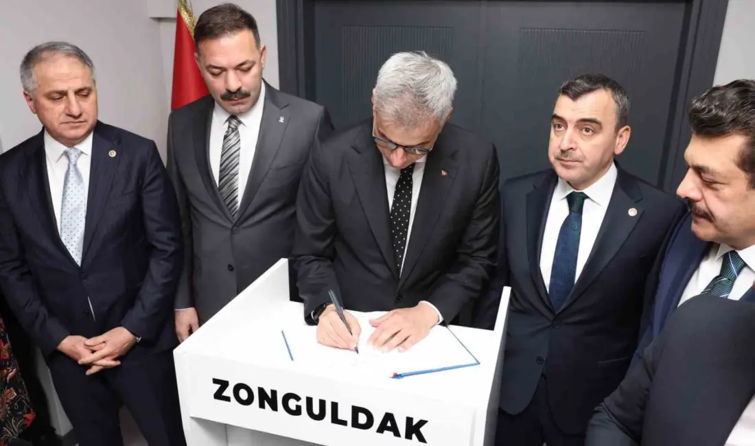 Zonguldak programı kapsamında AK Parti İl Başkanlığı’nı ziyaret eden Sağlık
