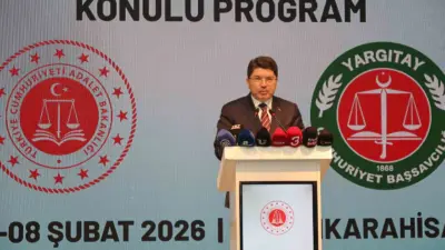 Adalet Bakanı Yılmaz Tunç, 2025 yılında Türkiye’de yargıya intikal eden