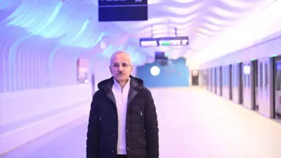 Ulaştırma ve Altyapı Bakanı Abdulkadir Uraloğlu, “Türkiye’nin en hızlı metrosu,
