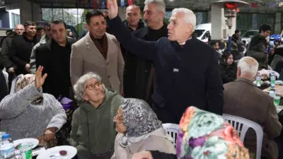 Bursa Büyükşehir Belediyesi’nin Kestel ilçesinde düzenlediği iftar programında konuşan Başkan