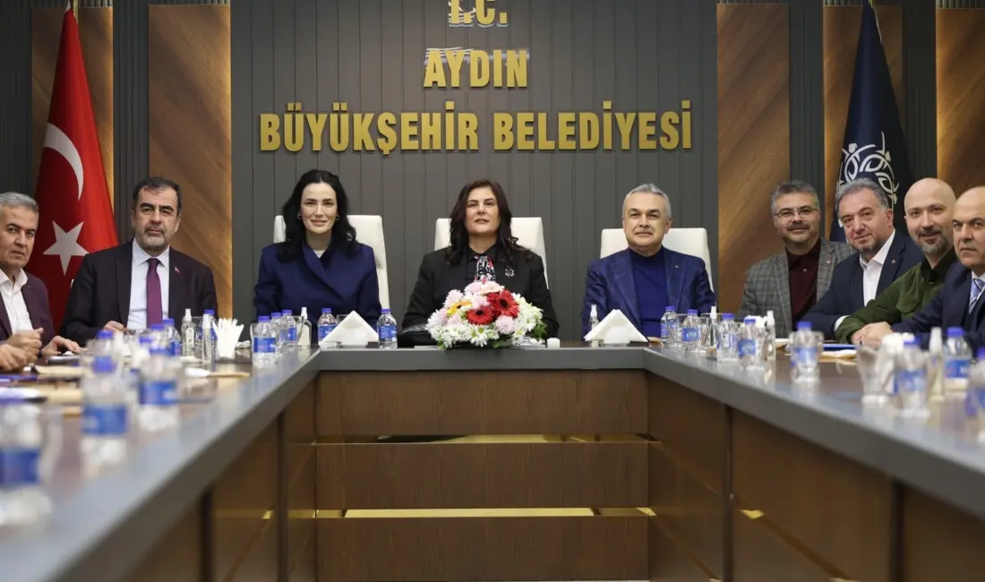 Yatırım değerlendirme toplantısında konuşan Aydın Büyükşehir Belediye Başkanı Özlem Çerçioğlu;