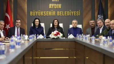 Yatırım değerlendirme toplantısında konuşan Aydın Büyükşehir Belediye Başkanı Özlem Çerçioğlu;