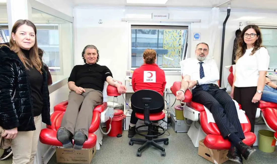 Kestel Belediye Başkanı Ferhat Erol, Ramazan ayı öncesinde kan bağışının