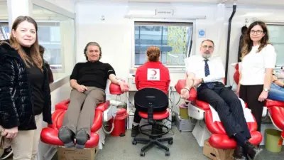 Kestel Belediye Başkanı Ferhat Erol, Ramazan ayı öncesinde kan bağışının