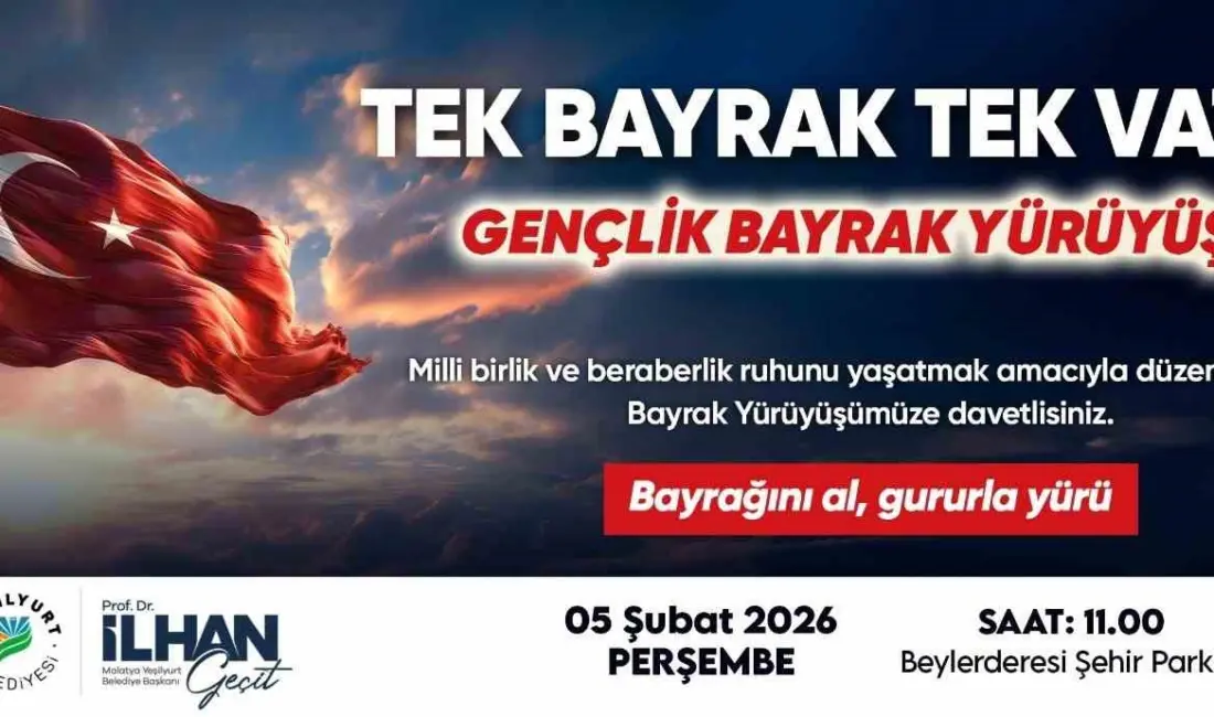 Yeşilyurt Belediyesi, milli birlik ve beraberlik duygularını güçlendirmek amacıyla anlamlı