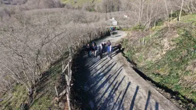 Samsun’un Terme Belediye Başkanı Şenol Kul, Oğuzlu Mahallesi Hapantepe Sokak’ta