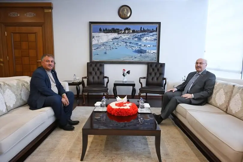 Denizli Beyağaç Belediye Başkanı Sezayi Pütün, Denizli’ye yeni atanan Vali