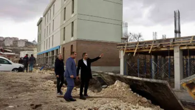 Malatya’nın Akçadağ Belediye Başkanı Hasan Ulutaş, yapımı süren 1. ve