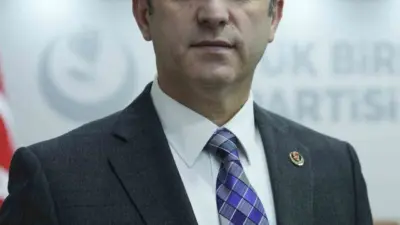 Büyük Birlik Partisi (BBP) Genel Başkan Yardımcısı Türker Yörükçüoğlu, farklı