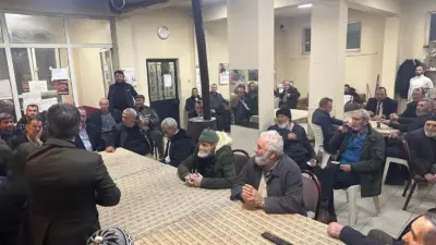 Kestel’in Ümitalan köyünde, cenaze sonrası yapılan pide dağıtımı uygulaması köy