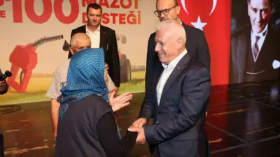 Bursa Büyükşehir Belediyesinin, tarımsal üretimi desteklemek ve çiftçilerin girdi maliyetlerini