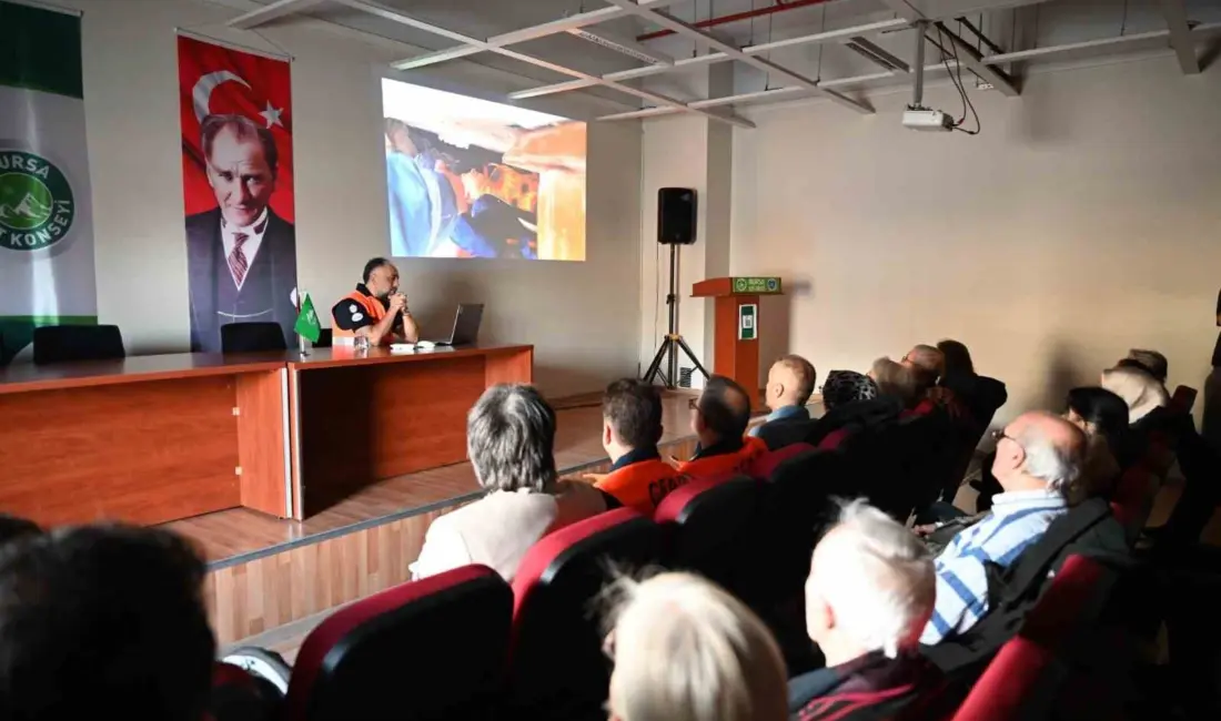 Bursa Kent Konseyi, birinci derece deprem bölgesinde yer alan Bursa’da