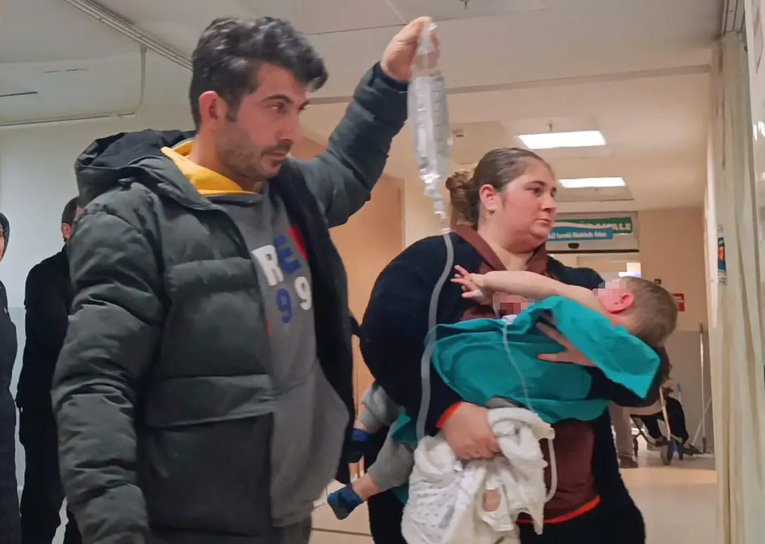 Bursa’nın İnegöl ilçesinde üzerine su ısıtıcısından dökülen kaynar su nedeniyle