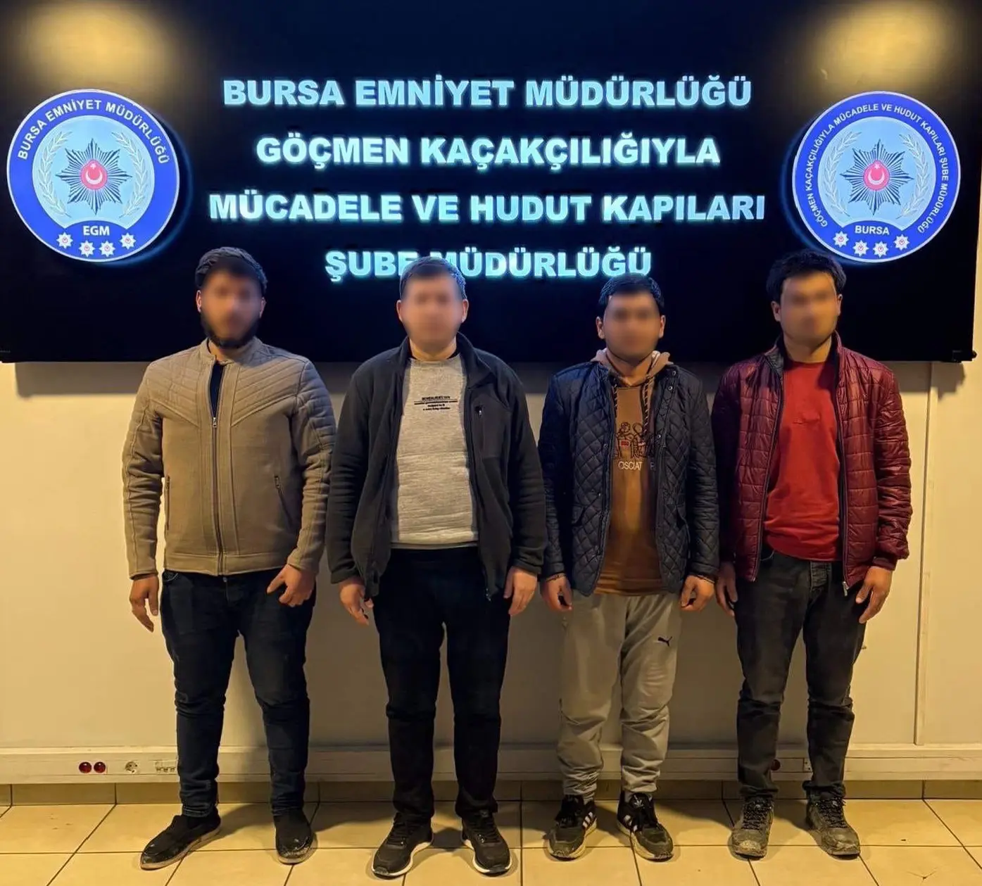Bursa’da kaçak yabancı uyruklu şahısların çalıştırıldığı bir iş yerine yönelik