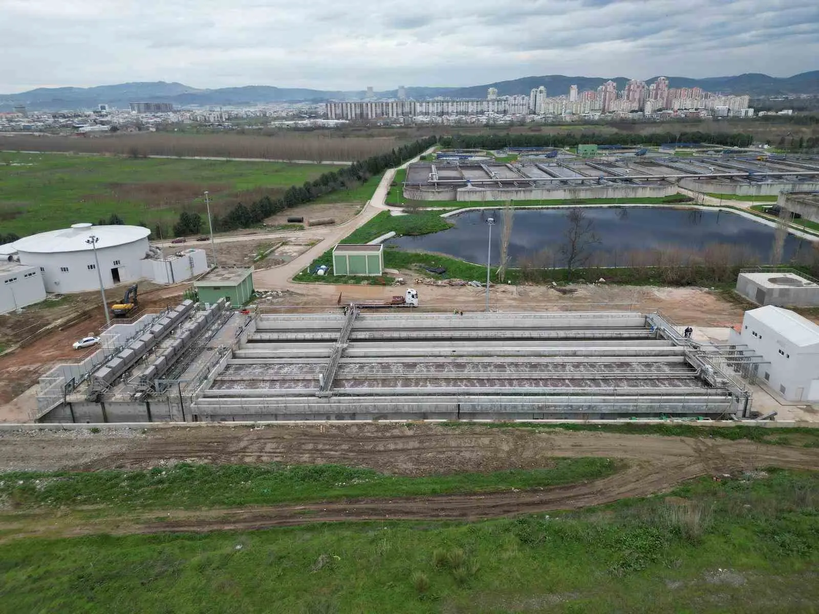 Bursa Büyükşehir Belediyesi, Doğu Atıksu Arıtma Tesisi’nin günlük kapasitesini yaklaşık