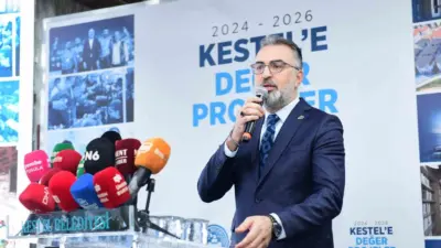 Kestel Belediye Başkanı Ferhat Erol, “Kestel’e Değer” başlığıyla düzenlediği basın