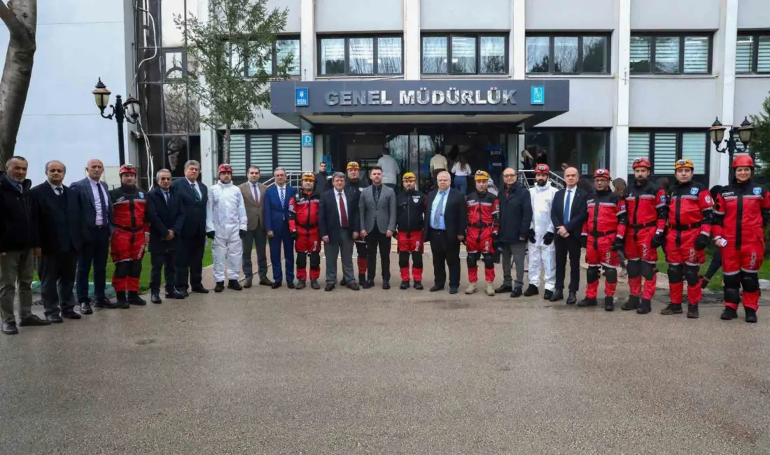 Bursa Büyükşehir Belediyesi BUSKİ Genel Müdürlüğü personeline yönelik, muhtemel afet