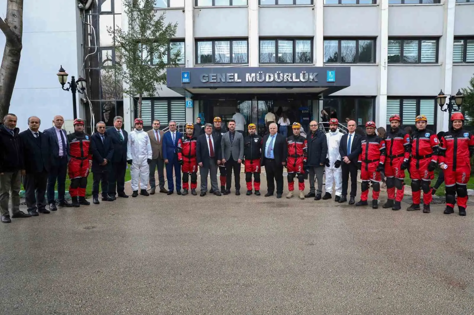 Bursa Büyükşehir Belediyesi BUSKİ Genel Müdürlüğü personeline yönelik, muhtemel afet