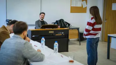 Bursa Büyükşehir Belediyesi’nin keman ve çello eğitimi için düzenlediği yetenek