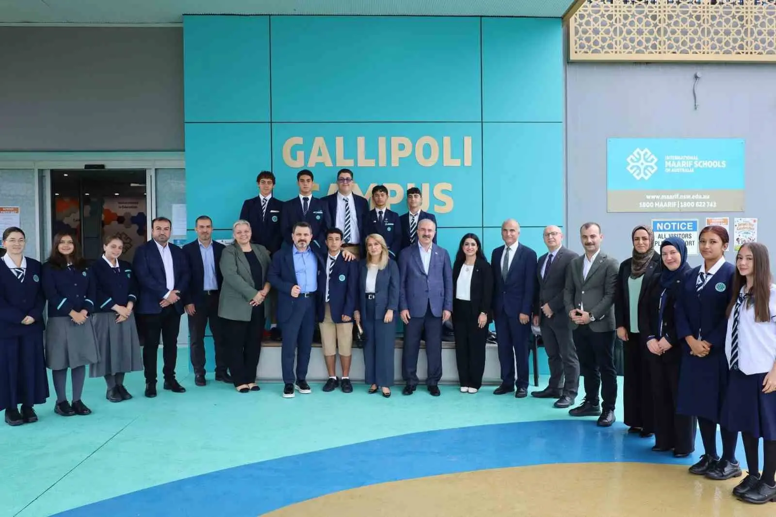 Çanakkale heyeti Türkiye ile Avustralya arasındaki ilişkilerin güçlendirilmesi için Avustralya’ya