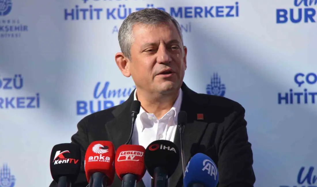 Çorum’un Mecitözü ilçesinde konuşan CHP Genel Başkanı Özgür Özel, “Bunların