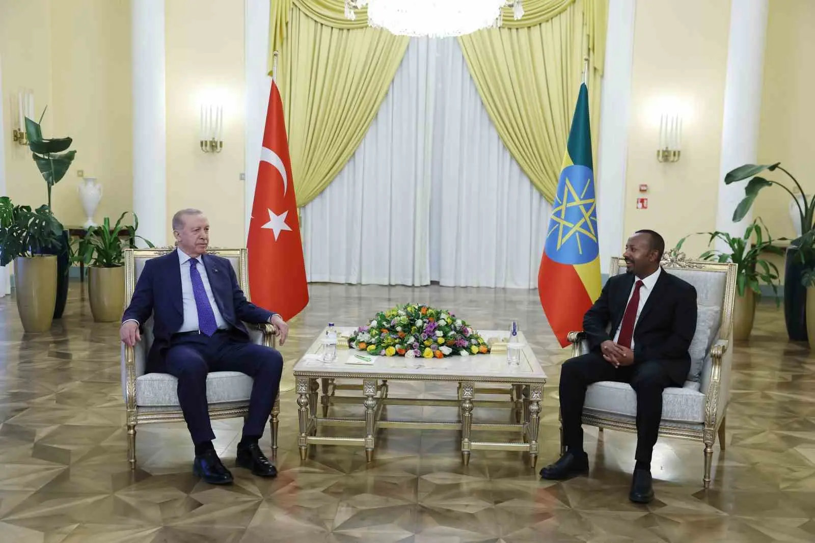 Cumhurbaşkanı Recep Tayyip Erdoğan, resmi ziyaret kapsamında bulunduğu Etiyopya’nın başkenti