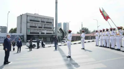 Cumhurbaşkanı Recep Tayyip Erdoğan, resmi ziyarette bulunmak üzere geldiği Etiyopya’nın