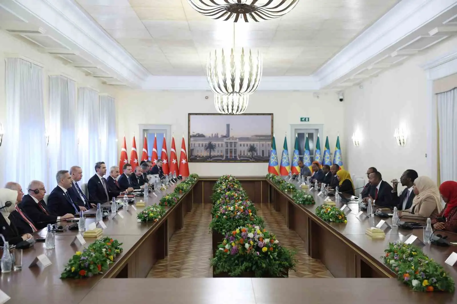 Cumhurbaşkanı Recep Tayyip Erdoğan, “Etiyopya’daki en büyük ikinci yatırımcı ülke