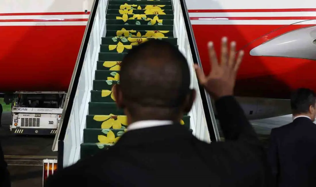 Cumhurbaşkanı Recep Tayyip Erdoğan, Etiyopya’daki temaslarını tamamlamasının ardından Türkiye’ye dönmek