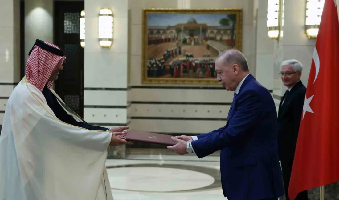 Cumhurbaşkanı Recep Tayyip Erdoğan, İtalya, Arjantin ve Katar büyükelçilerini kabul