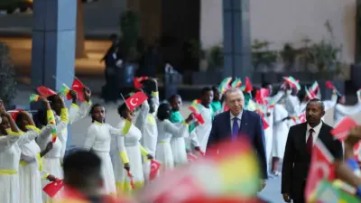 Cumhurbaşkanı Recep Tayyip Erdoğan, Etiyopya’nın başkenti Addis Ababa’daki Uluslararası Kongre