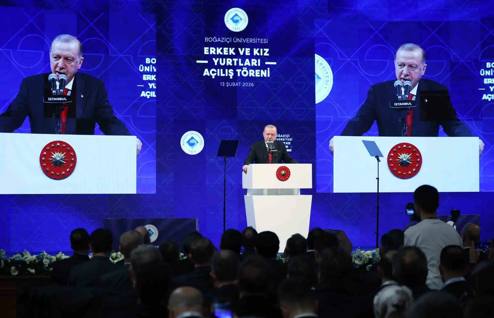 Cumhurbaşkanı Recep Tayyip Erdoğan, Boğaziçi Üniversitesi Erkek ve Kız Yurtları