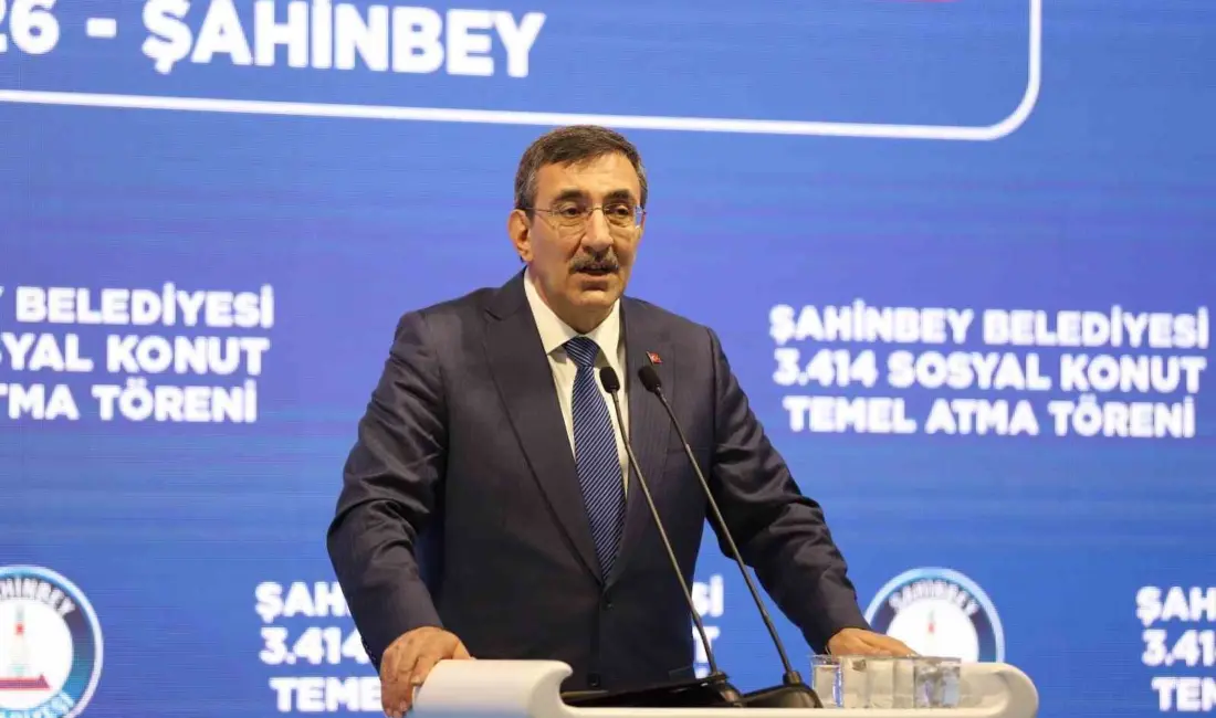 Cumhurbaşkanı Yardımcısı Cevdet Yılmaz, “Şahinbey Belediyesi’nin yaptığını Ankara, İstanbul ve