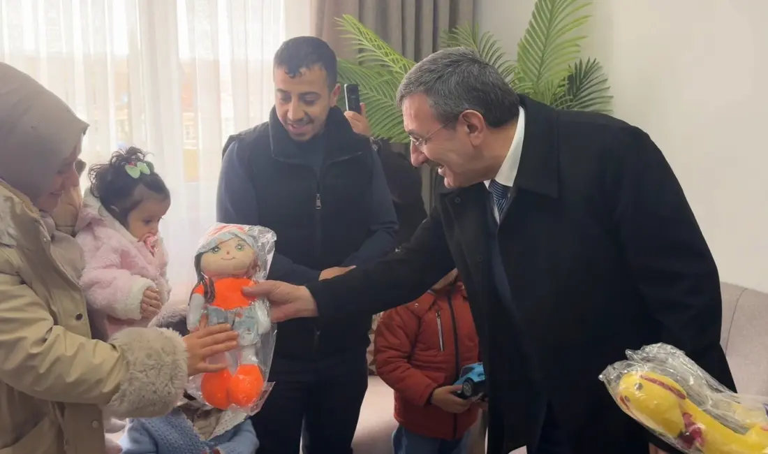 Cumhurbaşkanı Yardımcısı Cevdet Yılmaz, Şahinbey Belediyesi tarafından inşa edilen sosyal