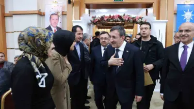 Cumhurbaşkanı Yardımcısı Cevdet Yılmaz, “Büyükşehir Belediye Başkanımız Sami Er, büyük