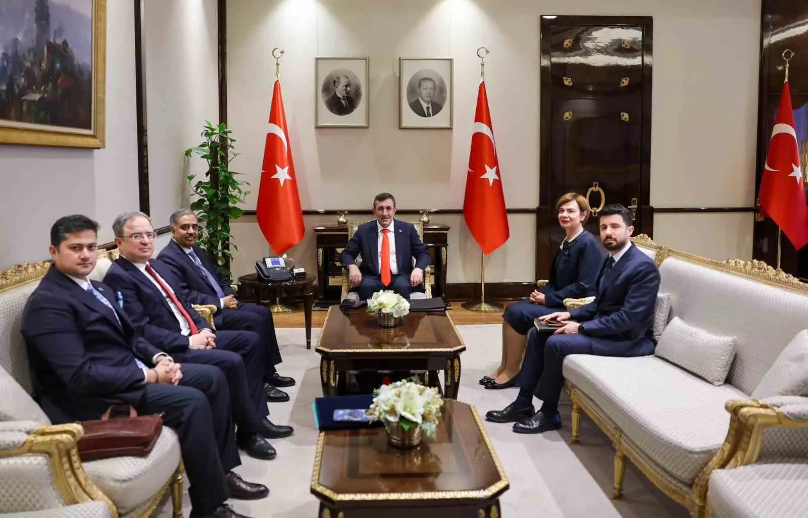 Cumhurbaşkanı Yardımcısı Cevdet Yılmaz, “Türkiye olarak, kuruluşunda öncü rol oynadığımız