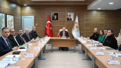 Denizli Valisi Yavuz Selim Köşger bölge ve il müdürleriyle gerçekleştirdiği