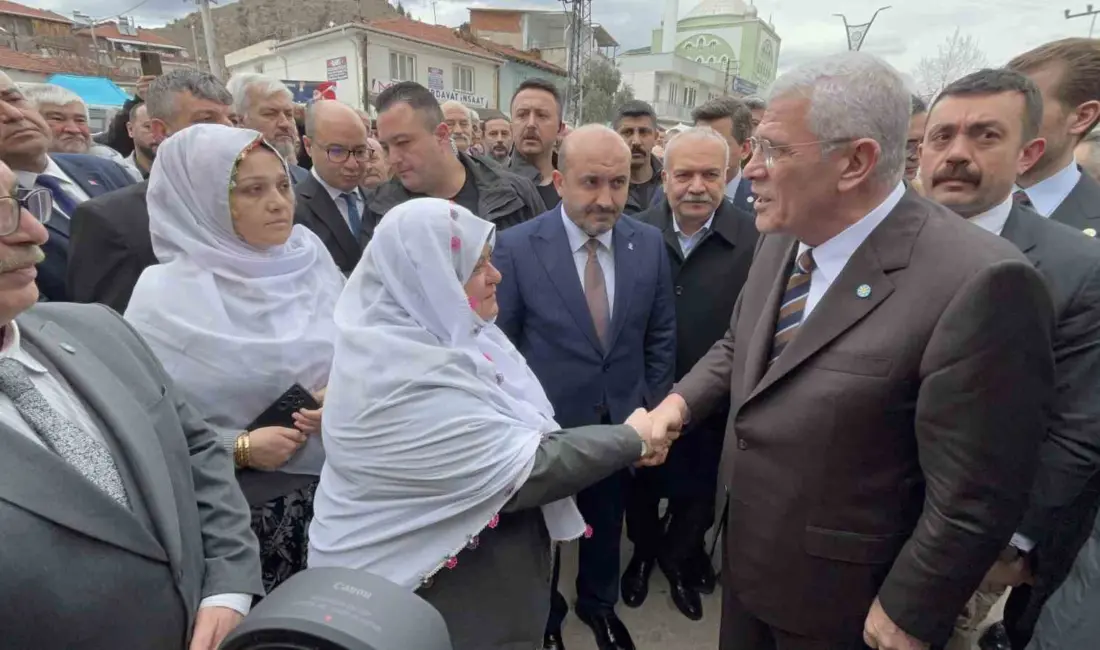 Eskişehir’e gelen İYİ Parti Genel Başkanı Müsavat Dervişoğlu, İYİ Partili