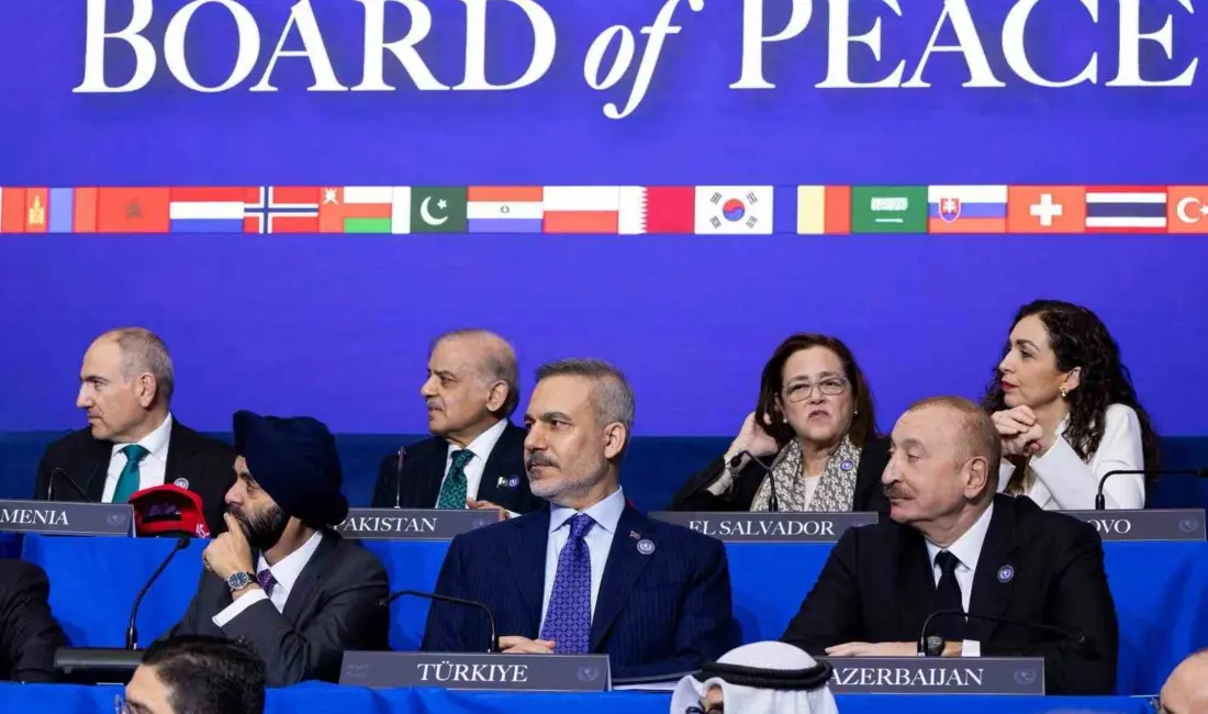 Dışişleri Bakanı Hakan Fidan, ABD’de düzenlenen Gazze Barış Kurulu toplantısında