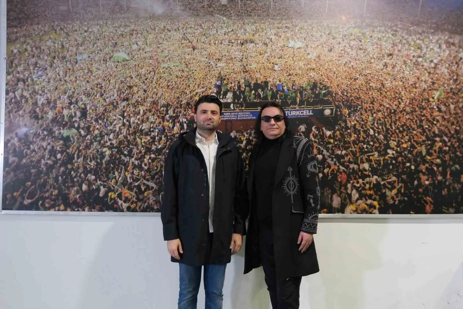 Bursaspor Başkanı Enes Çelik, Kırklarelispor galibiyeti sonrası kapalı gişe atmosfer