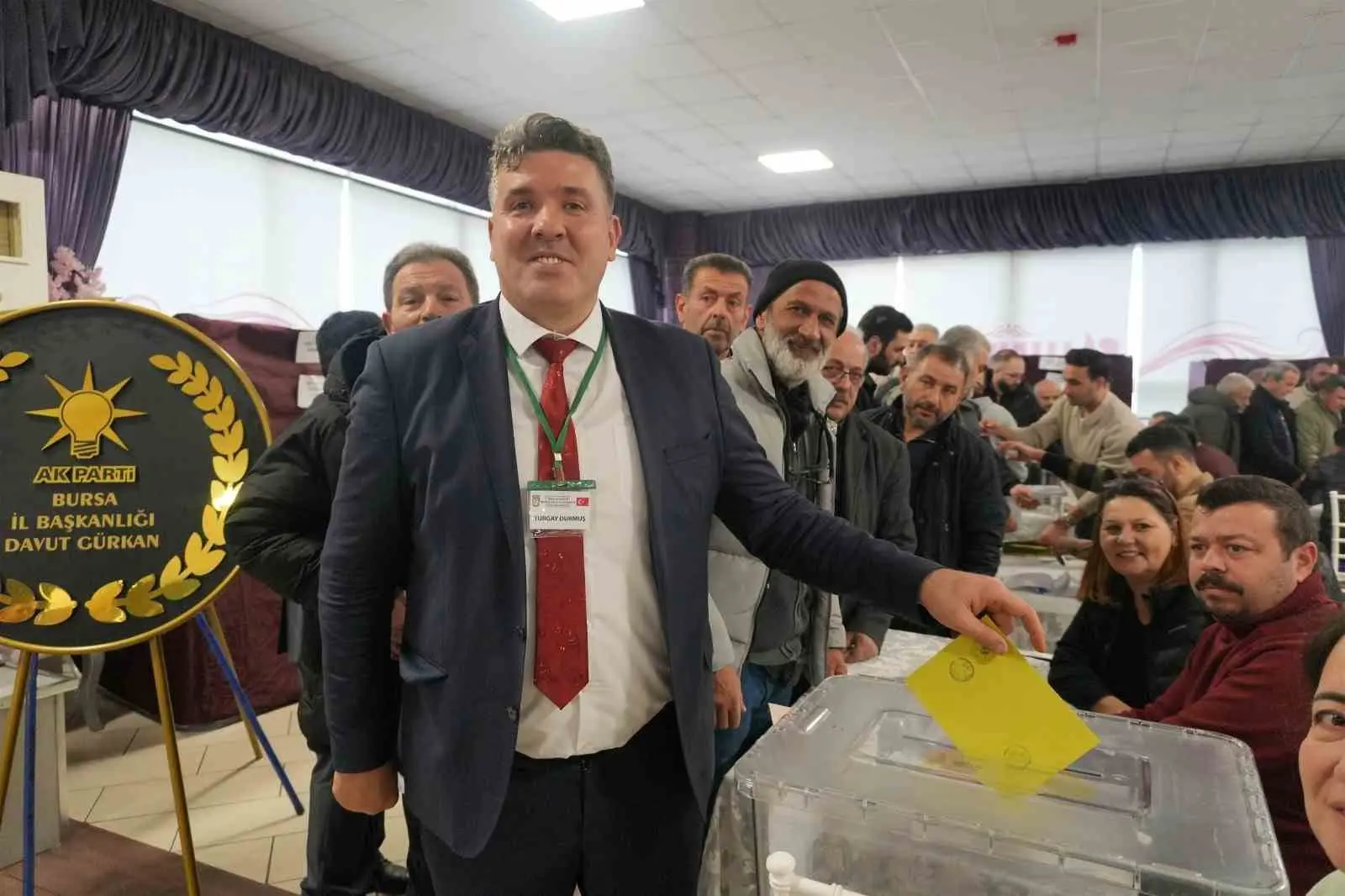 Orhangazi Esnaf ve Sanatkarlar Odası olağan genel kurulunda, mevcut başkan