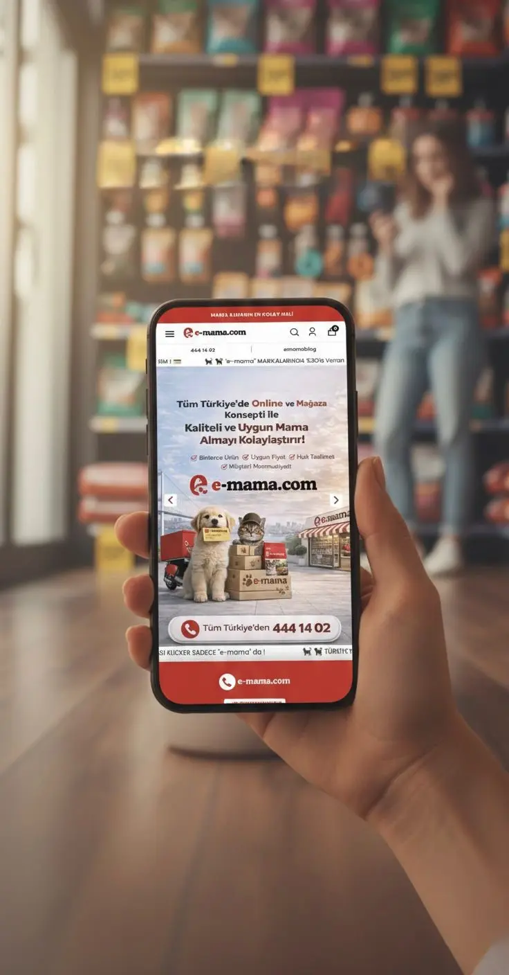 Evcil hayvan sahiplerinin mama ve pet ürünlerine daha kolay ve