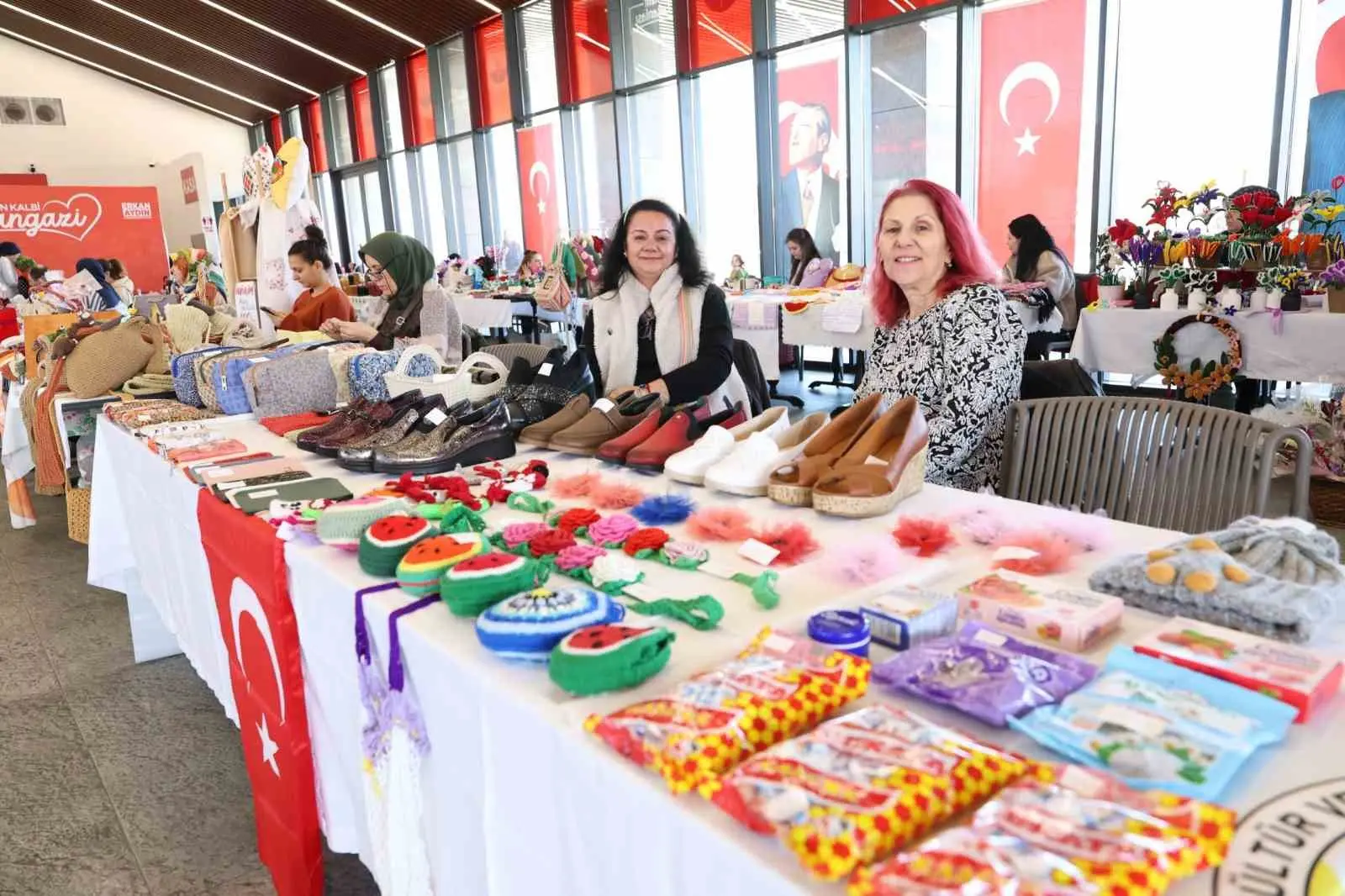 Osmangazi Belediyesi, kadınların üretim gücünü desteklemek ve ekonomik hayattaki varlıklarını