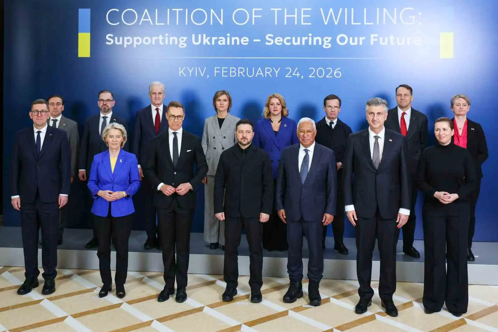 Rusya-Ukrayna Savaşı’nın dördüncü yıldönümü nedeniyle çevrim içi ortamda gerçekleştirilen Gönüllüler