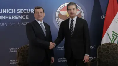 Irak Kürt Bölgesel Yönetimi (IKBY) Başkanı Neçirvan Barzani, Münih Güvenlik