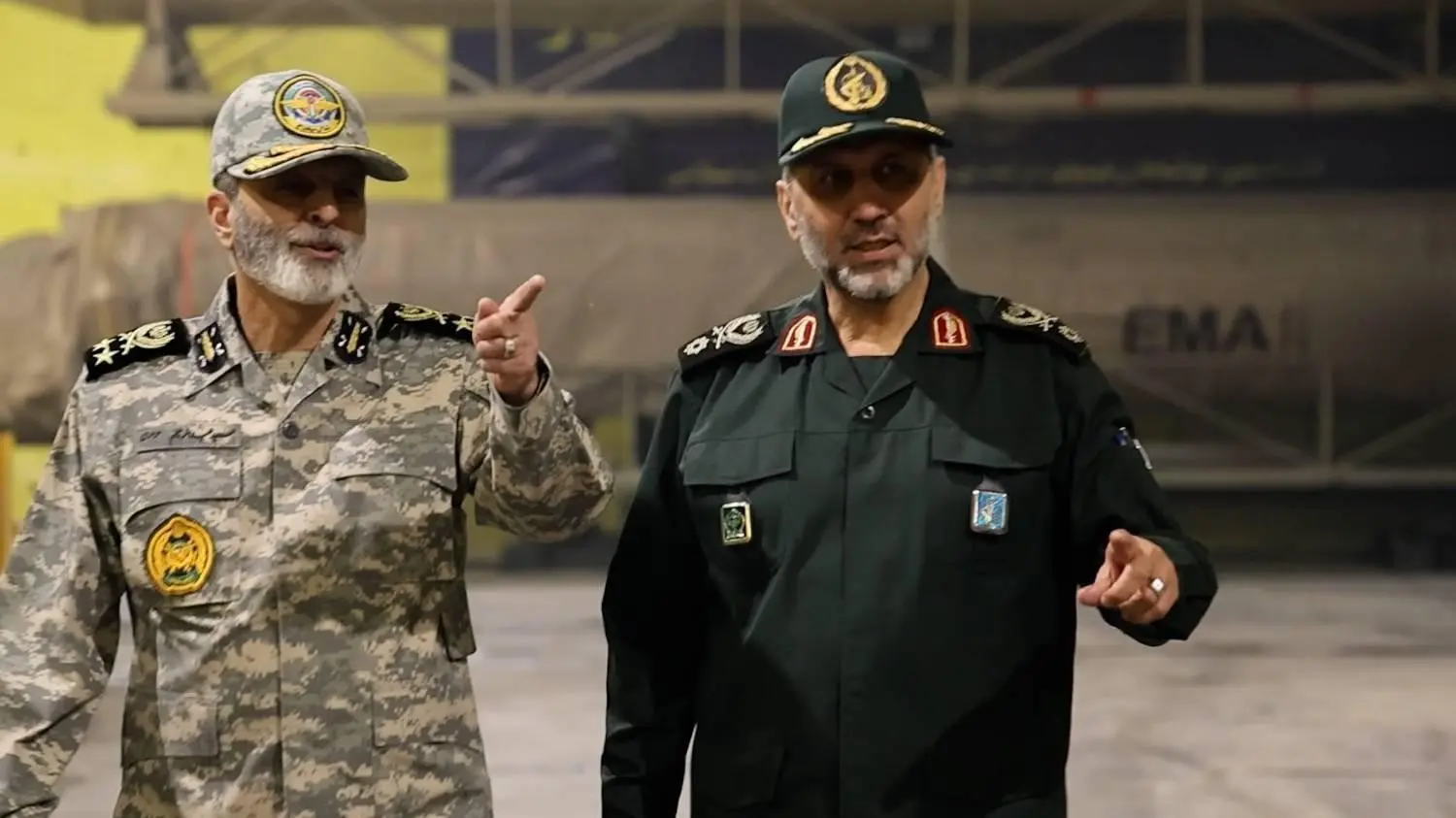 İran Genelkurmay Başkanı Tümgeneral Abdurrahim Musevi, İran Devrim Muhafızları Ordusu’na