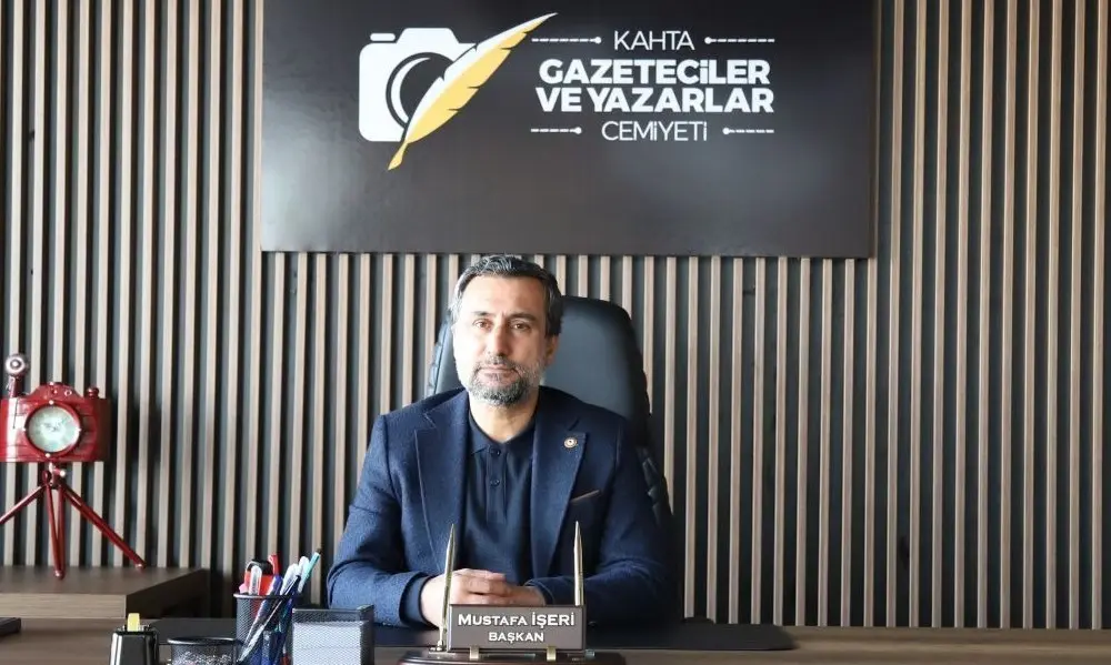Adıyaman’ın Kahta Gazeteciler ve Yazarlar Cemiyeti Başkanı Mustafa İşeri, son