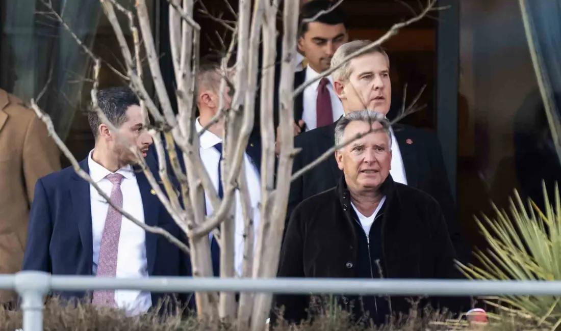 ABD ve Ukrayna müzakere heyetleri, arasında İsviçre’nin Cenevre kentinde yapılan