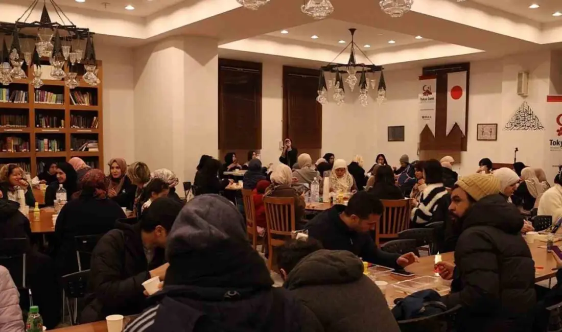 Japonya’nın başkenti Tokyo ve çevresinde yaşayan Müslümanlar, Ramazan ayının mutluluğunu