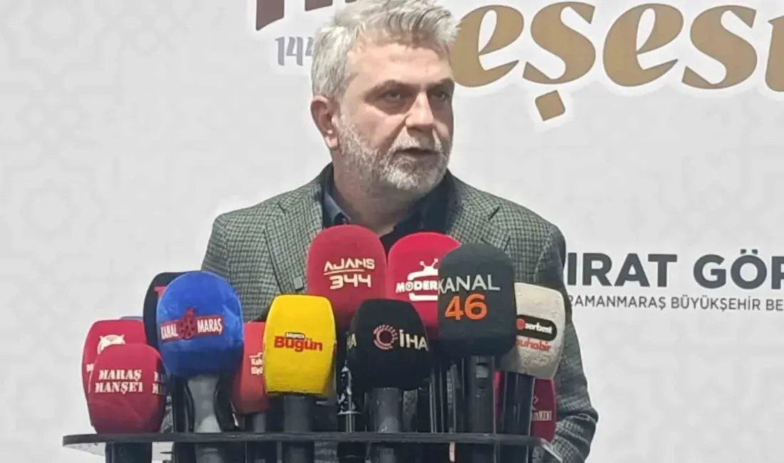 KAHRAMANMARAŞ (İHA) – Kahramanmaraş Büyükşehir Belediye Başkanı Fırat Görgel, Ramazan